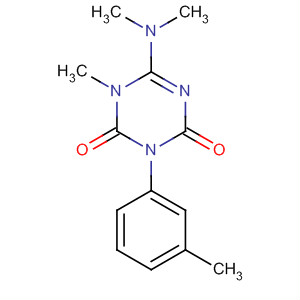 51235-61-1  1,3,5-Triazine-2,4(1H,3H)-dione,6-(dimethylamino)-1-methyl-3-(3-methylphenyl)-