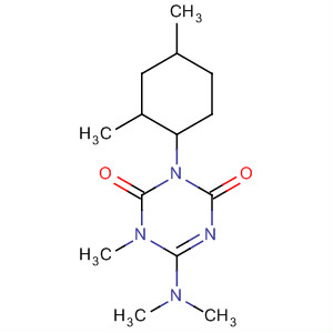 51235-67-7  1,3,5-Triazine-2,4(1H,3H)-dione,6-(dimethylamino)-3-(2,4-dimethylcyclohexyl)-1-methyl-