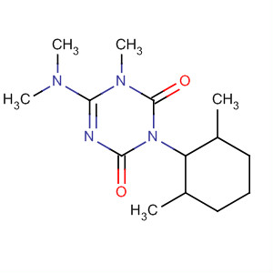 51235-69-9  1,3,5-Triazine-2,4(1H,3H)-dione,6-(dimethylamino)-3-(2,6-dimethylcyclohexyl)-1-methyl-