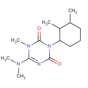 51235-70-2  1,3,5-Triazine-2,4(1H,3H)-dione,6-(dimethylamino)-3-(2,3-dimethylcyclohexyl)-1-methyl-