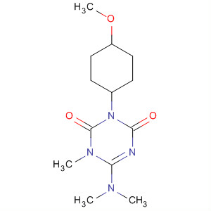 51235-71-3  1,3,5-Triazine-2,4(1H,3H)-dione,6-(dimethylamino)-3-(4-methoxycyclohexyl)-1-methyl-