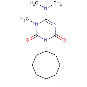 51235-73-5  1,3,5-Triazine-2,4(1H,3H)-dione,3-cyclooctyl-6-(dimethylamino)-1-methyl-