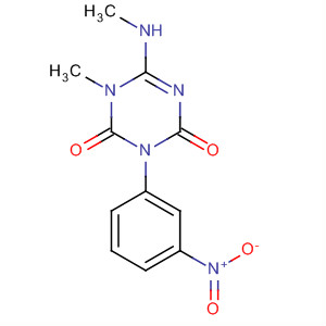 51235-87-1  1,3,5-Triazine-2,4(1H,3H)-dione,1-methyl-6-(methylamino)-3-(3-nitrophenyl)-