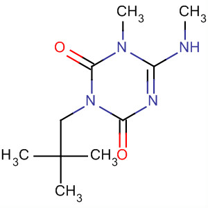 51235-97-3  1,3,5-Triazine-2,4(1H,3H)-dione,3-(2,2-dimethylpropyl)-1-methyl-6-(methylamino)-