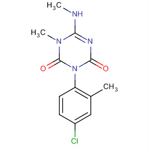 51236-13-6  1,3,5-Triazine-2,4(1H,3H)-dione,3-(4-chloro-2-methylphenyl)-1-methyl-6-(methylamino)-