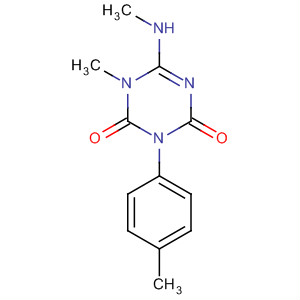 51236-14-7  1,3,5-Triazine-2,4(1H,3H)-dione,1-methyl-6-(methylamino)-3-(4-methylphenyl)-
