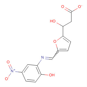51299-45-7  2-Furanmethanol, 5-[[(2-hydroxy-5-nitrophenyl)imino]methyl]-, a-acetate