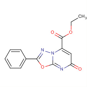 51324-02-8  5H-1,3,4-Oxadiazolo[3,2-a]pyrimidine-7-carboxylic acid,5-oxo-2-phenyl-, ethyl ester