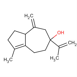 51334-41-9  6-Azulenol,2,3,3a,4,5,6,7,8-octahydro-1-methyl-4-methylene-6-(1-methylethenyl)-
