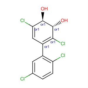 51350-49-3  3,5-cyklohexadien-1,2-diol, 3,6-dichlor-4-(2,5-dichlorfenyl)-,trans-