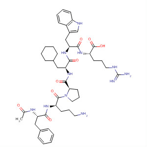 514815-00-0  L-Arginine,N-acetyl-L-phenylalanyl-L-ornithyl-L-prolyl-3-cyclohexyl-D-alanyl-L-tryptophyl-