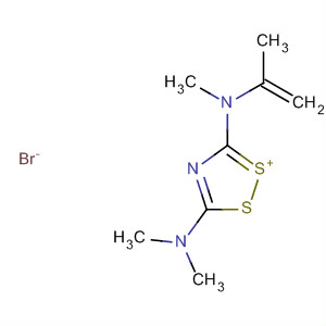 51568-02-6  1,2,4-Dithiazol-1-ium, 3-(dimethylamino)-5-(methyl-2-propenylamino)-,bromide