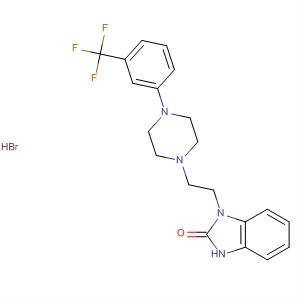 515822-27-2  2H-Benzimidazol-2-one,1,3-dihydro-1-[2-[4-[3-(trifluoromethyl)phenyl]-1-piperazinyl]ethyl]-,monohydrobromide
