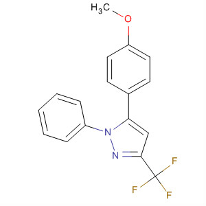 515845-19-9  1H-Pyrazole, 5-(4-methoxyphenyl)-1-phenyl-3-(trifluoromethyl)-
