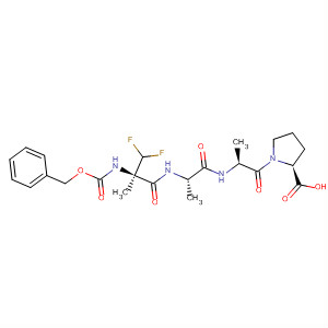 515871-28-0  L-Proline,3,3-difluoro-2-methyl-N-[(phenylmethoxy)carbonyl]alanyl-L-alanyl-L-alanyl-