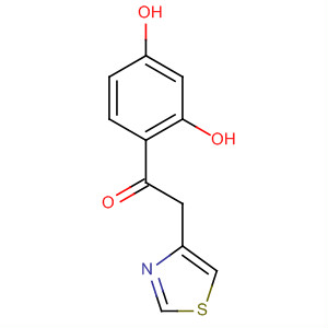 51625-76-4  Ethanone, 1-(2,4-dihydroxyphenyl)-2-(4-thiazolyl)-