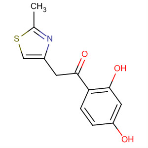 51625-77-5  Ethanone, 1-(2,4-dihydroxyphenyl)-2-(2-methyl-4-thiazolyl)-