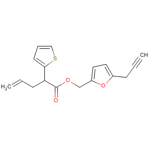 51628-54-7  2-Thiopheneacetic acid, a-2-propenyl-, [5-(2-propynyl)-2-furanyl]methylester