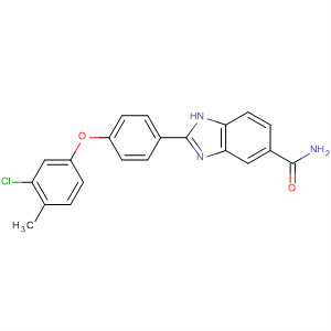 516480-82-3  1H-Benzimidazole-5-carboxamide,2-[4-(3-chloro-4-methylphenoxy)phenyl]-