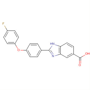 516481-33-7  1H-Benzimidazole-5-carboxylic acid, 2-[4-(4-fluorophenoxy)phenyl]-