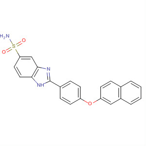 516481-93-9  1H-Benzimidazole-5-sulfonamide, 2-[4-(2-naphthalenyloxy)phenyl]-