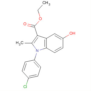 5165-47-9  1H-Indole-3-carboxylic acid, 1-(4-chlorophenyl)-5-hydroxy-2-methyl-,ethyl ester