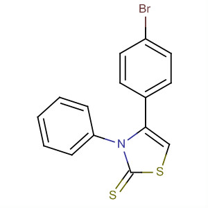 51655-92-6  2(3H)-Thiazolethione, 4-(4-bromophenyl)-3-phenyl-