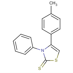 51655-93-7  2(3H)-Thiazolethione, 4-(4-methylphenyl)-3-phenyl-