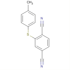 51762-76-6  1,4-Benzenedicarbonitrile, 2-[(4-methylphenyl)thio]-