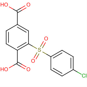 51762-82-4  1,4-Benzenedicarboxylic acid, 2-[(4-chlorophenyl)sulfonyl]-