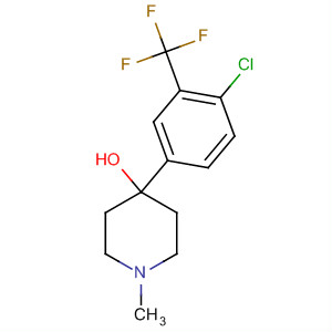 51788-00-2  4-Piperidinol, 4-[4-chloro-3-(trifluoromethyl)phenyl]-1-methyl-