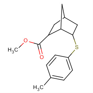 51834-20-9  Bicyclo[2.2.1]heptane-2-carboxylic acid, 6-[(4-methylphenyl)thio]-,methyl ester