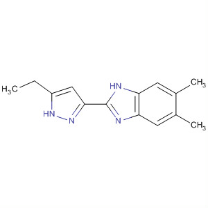 518355-31-2  1H-Benzimidazole, 2-(5-ethyl-1H-pyrazol-3-yl)-5,6-dimethyl-