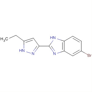 518355-35-6  1H-Benzimidazole, 5-bromo-2-(5-ethyl-1H-pyrazol-3-yl)-