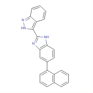 518356-07-5  1H-Benzimidazole, 2-(2H-indazol-3-yl)-5-(1-naphthalenyl)-