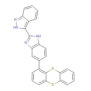 518356-13-3  1H-Benzimidazole, 2-(2H-indazol-3-yl)-5-(1-thianthrenyl)-