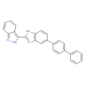518356-14-4  1H-Benzimidazole, 5-[1,1'-biphenyl]-4-yl-2-(2H-indazol-3-yl)-