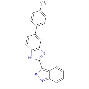 518356-15-5  1H-Benzimidazole, 2-(2H-indazol-3-yl)-5-(4-methylphenyl)-