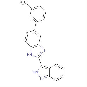 518356-16-6  1H-Benzimidazole, 2-(2H-indazol-3-yl)-5-(3-methylphenyl)-