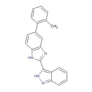 518356-17-7  1H-Benzimidazole, 2-(2H-indazol-3-yl)-5-(2-methylphenyl)-