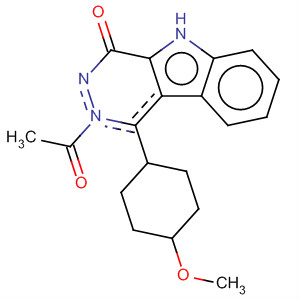 51916-98-4  4H-Pyridazino[4,5-b]indol-4-one,2-acetyl-1,2,3,5-tetrahydro-1-(4-methoxyphenyl)-