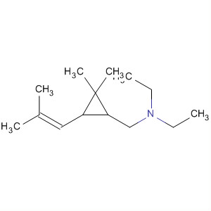 51937-20-3  Cyclopropanemethanamine,N,N-diethyl-2,2-dimethyl-3-(2-methyl-1-propenyl)-