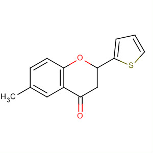 51956-84-4  4H-1-Benzopyran-4-one, 2,3-dihydro-6-methyl-2-(2-thienyl)- 51956-84-4  4H-1-Benzopyran-4-one, 2,3-dihydro-6-methyl-2-(2-thienyl)-
