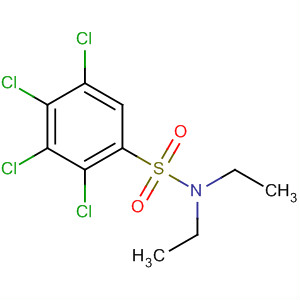 52114-88-2  Benzenesulfonamide, 2,3,4,5-tetrachloro-N,N-diethyl-