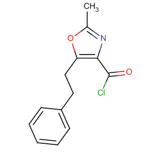 52116-01-5  4-Oxazolecarbonyl chloride, 2-methyl-5-(2-phenylethyl)- 52116-01-5  4-Oxazolecarbonyl chloride, 2-methyl-5-(2-phenylethyl)-