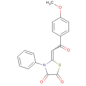 52143-54-1  4,5-Thiazolidinedione,2-[2-(4-methoxyphenyl)-2-oxoethylidene]-3-phenyl-