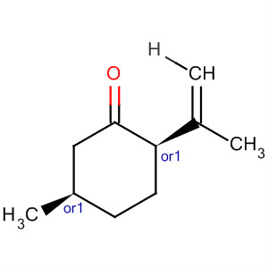52152-10-0  Ciclohexanona, 5-metil-2-(1-metiletenil)-, cis-