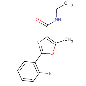 52169-85-4  4-Oxazolecarboxamide, N-ethyl-2-(2-fluorophenyl)-5-methyl- 52169-85-4  4-Oxazolecarboxamide, N-ethyl-2-(2-fluorophenyl)-5-methyl-