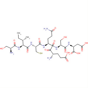 521919-13-1  L-Aspartic acid,L-seryl-L-isoleucyl-L-cysteinyl-L-a-glutamyl-L-glutaminyl-L-seryl-