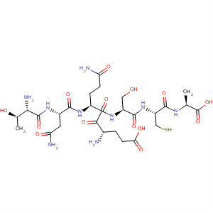 521919-87-9  L-Alanine,L-threonyl-L-asparaginyl-L-a-glutamyl-L-glutaminyl-L-seryl-L-cysteinyl-